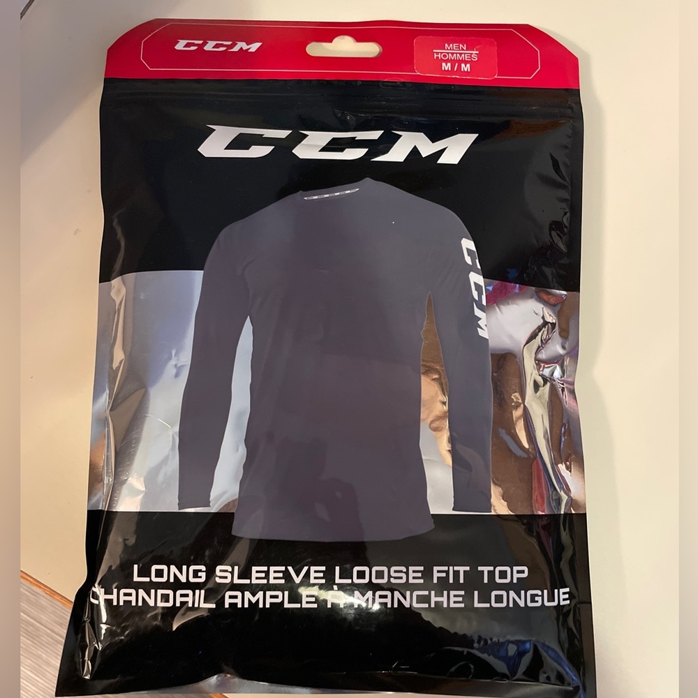 CCM Hockey Undershirt. Never worn. Size M.
